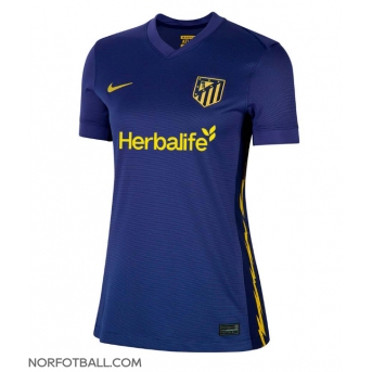 Billige Fotballdrakt Atletico Madrid Replika Bortedrakt Dame 2025-26 Kortermet